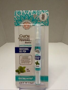 💕5/25💕Guru Nanda Basics Pro Formula Whitening Gel Pen